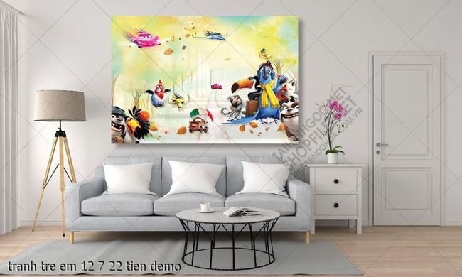 tranh tre em 12 7 22 tien